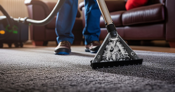 We choose the best cleaning method - carpet steam cleaning and dry compound cleaning