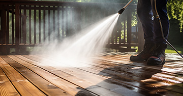 How is the Pressure Washing Service Performed in Maida Hill?