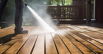 How is Pressure Washing Service in Manor House Carried Out?