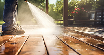 How is Pressure Washing Service in Palmers Green Carried Out?