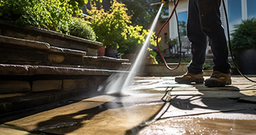 How is Pressure Washing Service in Crofton Park Carried Out?