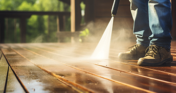 How is Pressure Washing Services Provided in Stockwell?