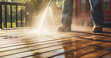 How is Pressure Washing Services Carried Out in Farringdon?