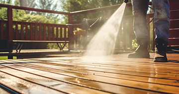 How is Pressure Washing Service Performed in South Woodford?