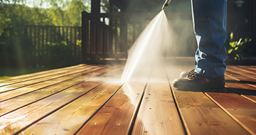 How is Pressure Washing Service Performed in Woodford Green?