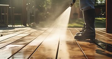 How is the Pressure Washing Service Performed in Woking?