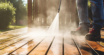How is Pressure Washing Service Performed in Cricklewood?