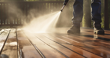 How is Pressure Washing Service Performed in Edgware?