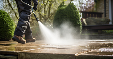 How is Pressure Washing Service Performed in Primrose Hill?