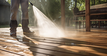 How is Pressure Washing Service in Lewisham Performed?
