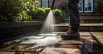 How is the Pressure Washing Service Performed in Willesden?