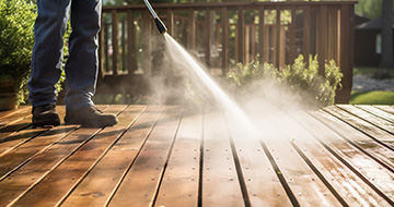 How is Pressure Washing Service in Surrey Quays Performed?