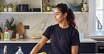 What is included in our domestic cleaning service in Forest Hill?