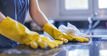 What is included in our regular cleaning in Petworth?