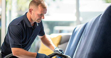 Certified and Insured Upholstery Cleaning Experts in Edmonton