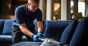 Fully Trained and Insured Local Upholstery Cleaning Professionals in Lyndhurst