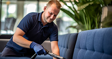 Fully Trained and Insured Local Upholstery Cleaning Professionals in Bristol