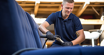 Why trust our fully trained and insured upholstery cleaning experts in Fulham