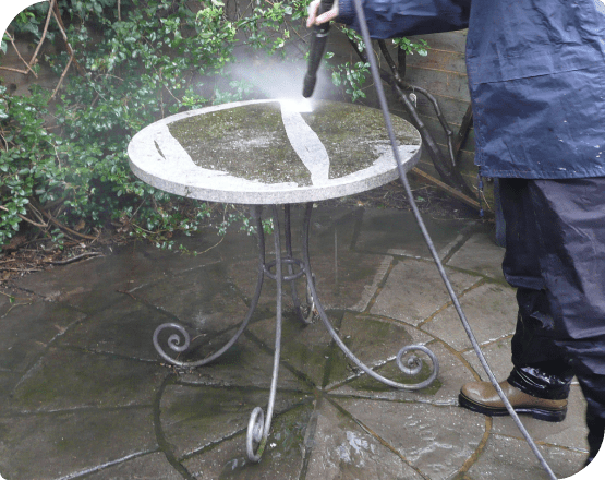 Pressure Washing 2 d Pressure washing garden furniture