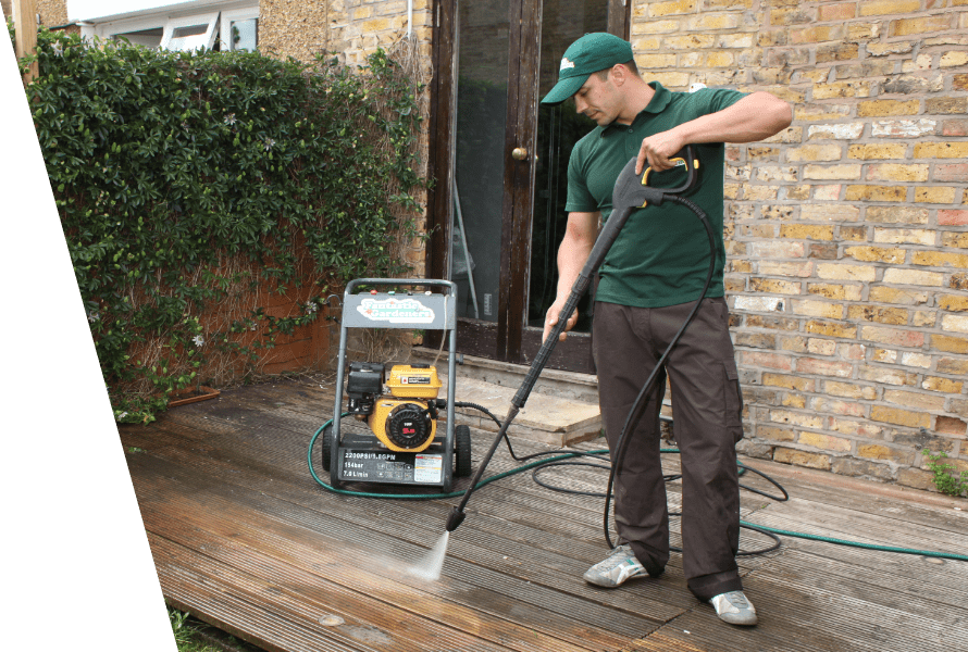 Professional pressure washing service