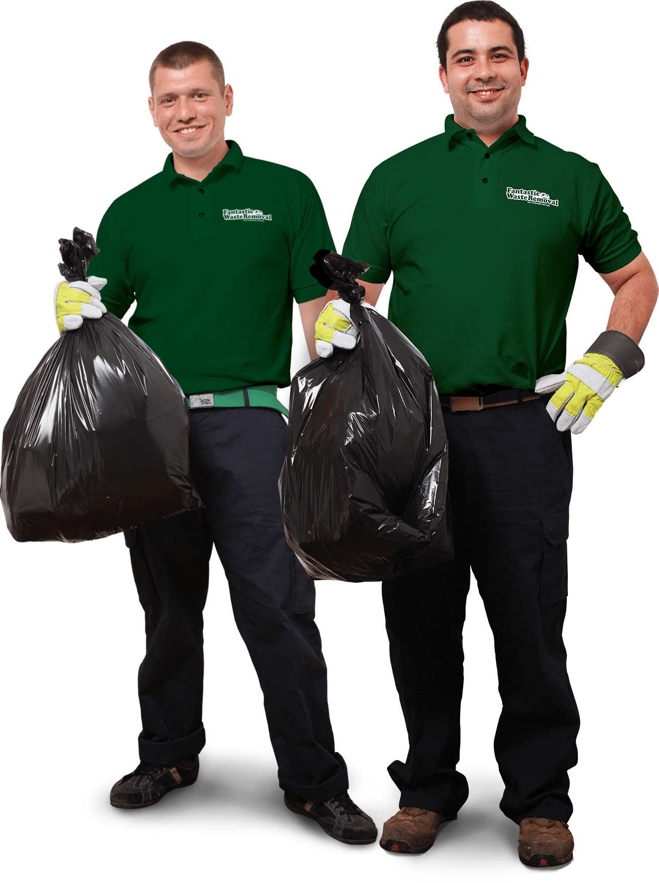 A team of 2 Fantastic waste collectors