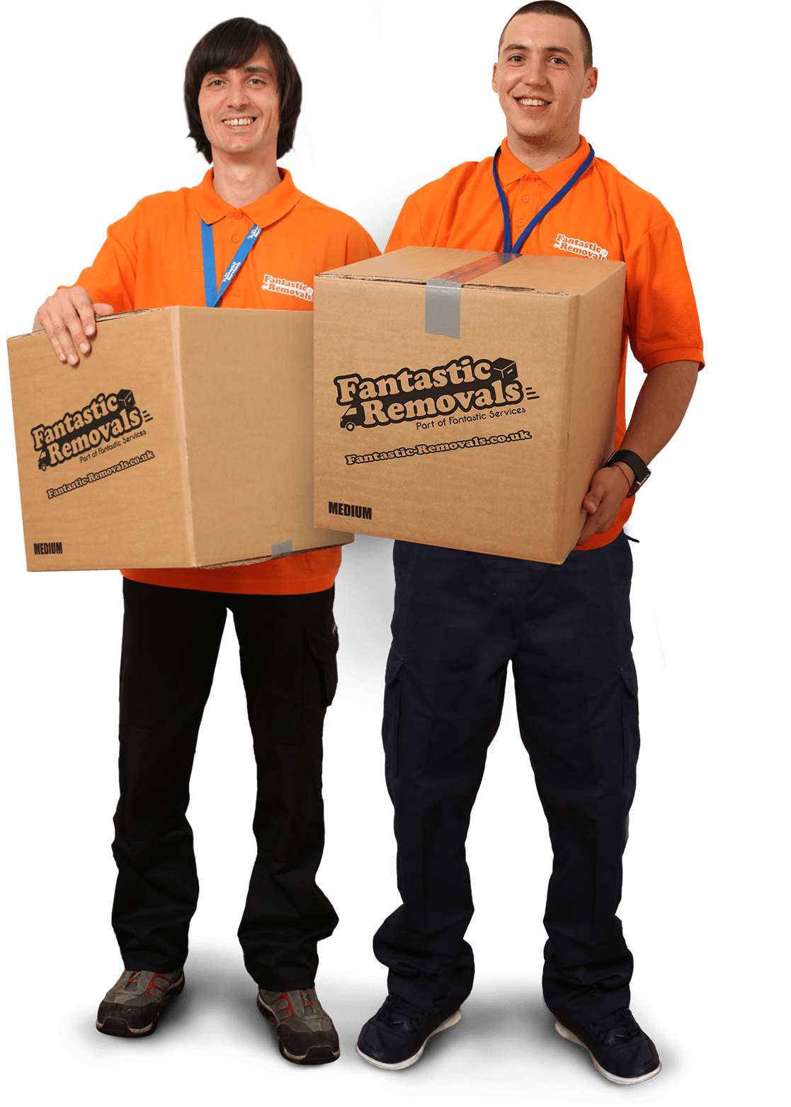 A team of 2 Fantastic Removals pros