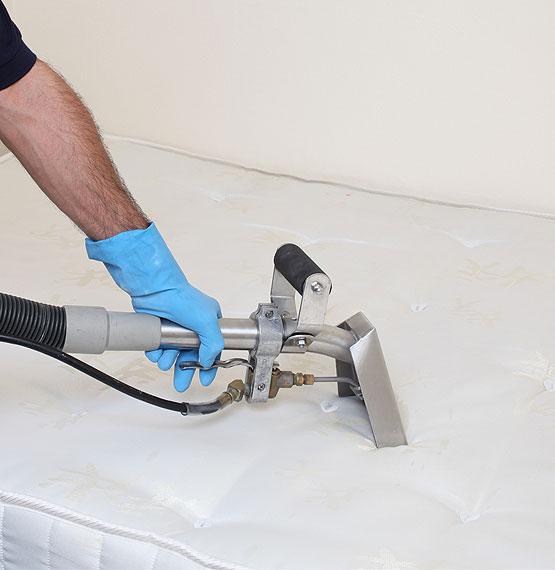 Mattress cleaning service via Hot Water Extraction