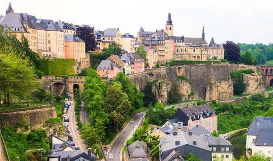 a view of Luxembourg