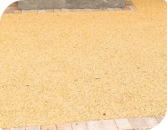 Picture of a resin bound gravel driveway