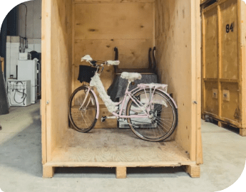 bike in storage