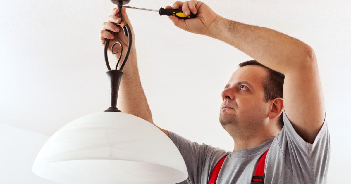 Light Fixture Installation Repair, How To Change A Ceiling Light Fixture Australia