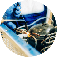 appliance Hands welding appliance