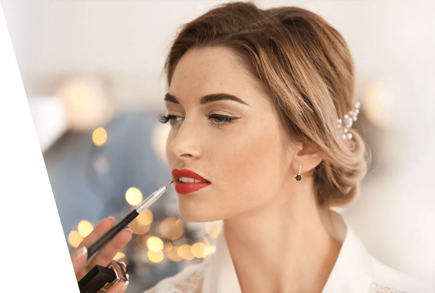 Professional mobile makeup service