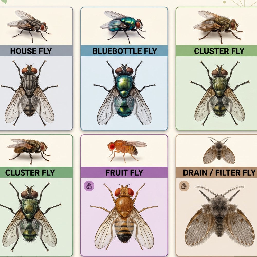 house flies infestation