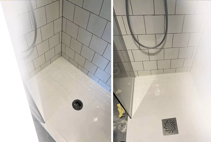 Shower tray repairs