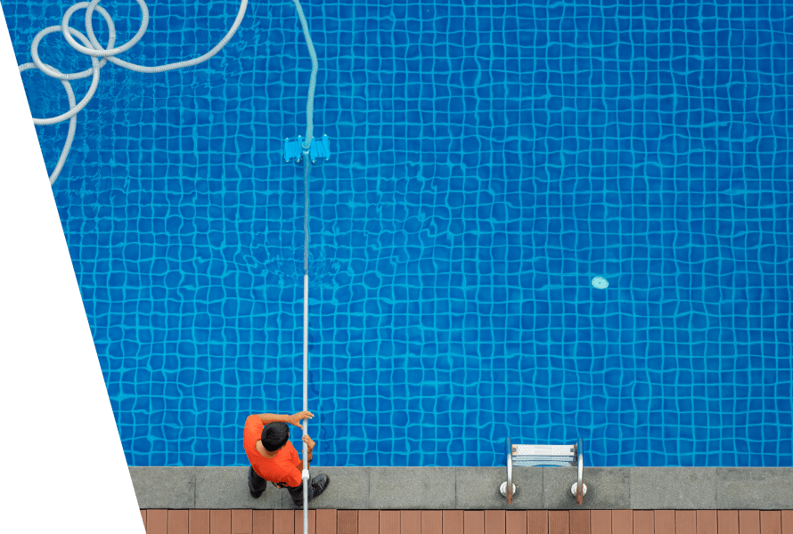 Pool cleaning services