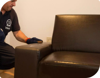 Leather upholstery cleaning services in London