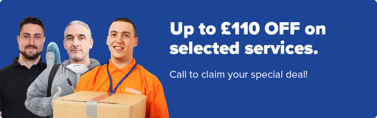 Up to £110 OFF on selected services