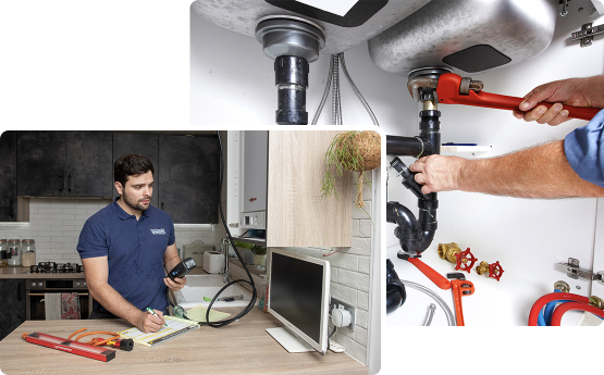 Unblocking drains and boiler service