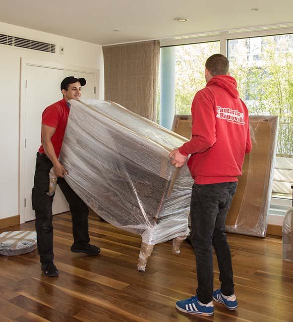 removals team moving boxes
