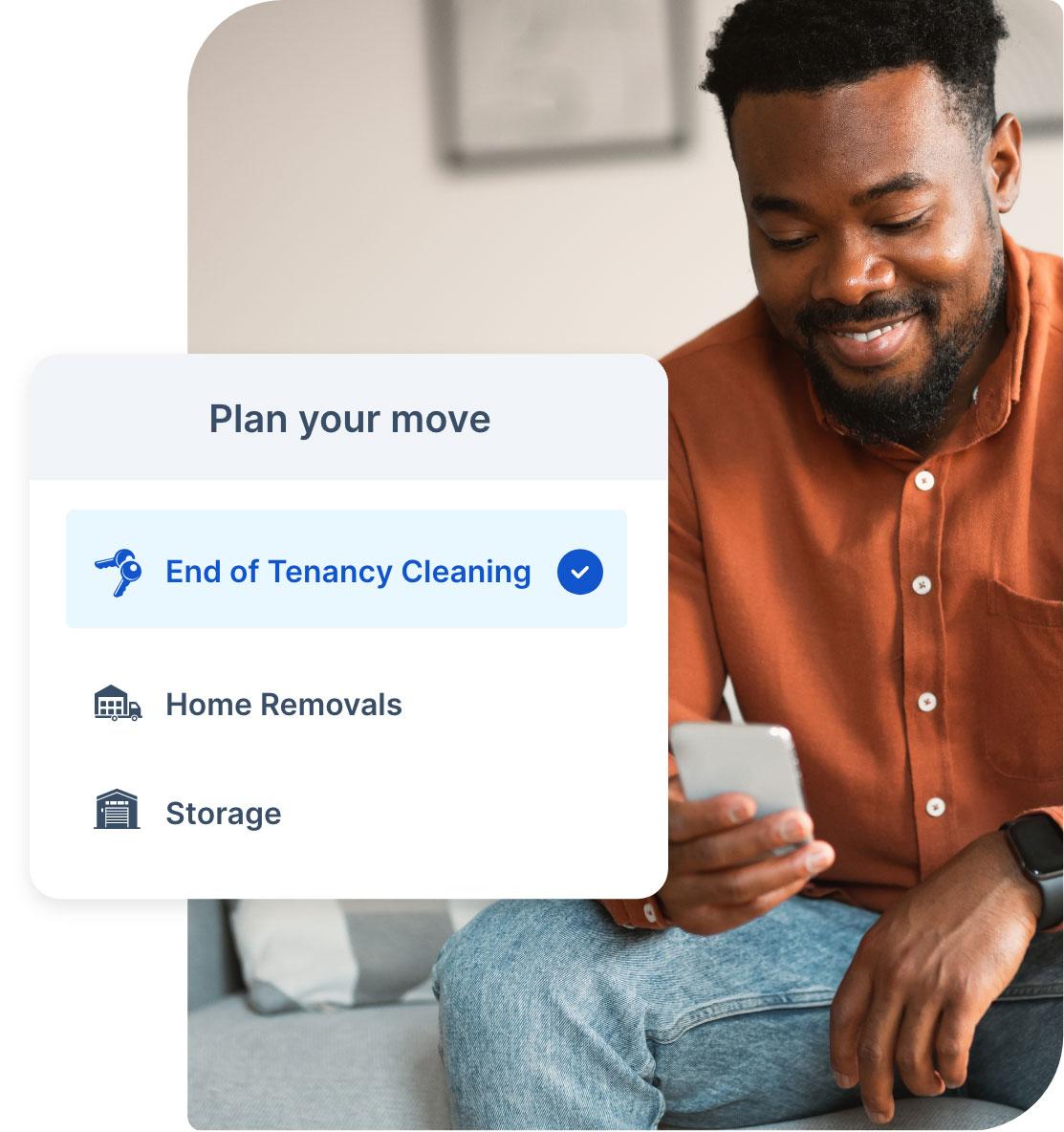 end of tenancy client