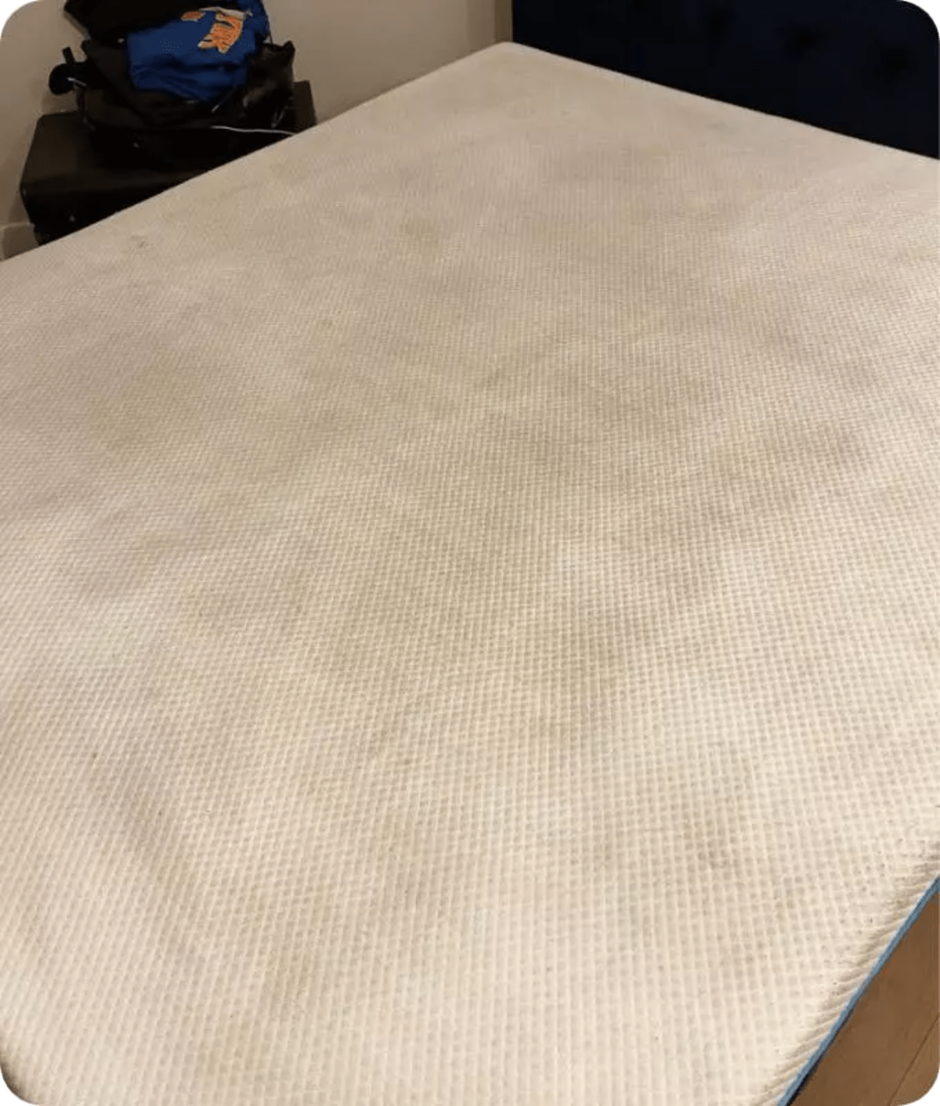 Mattress that have been recently cleaned