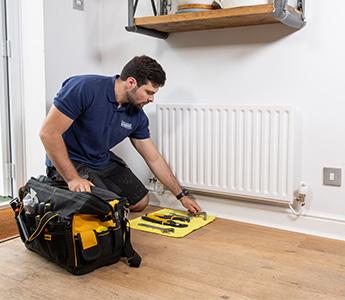 Central heating installation service in London